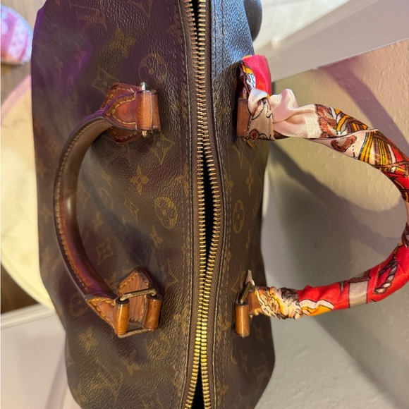 Louis Vuitton Vintage Monogram Speedy 30 Bag - Brown/Tan - Picture 3 of 12